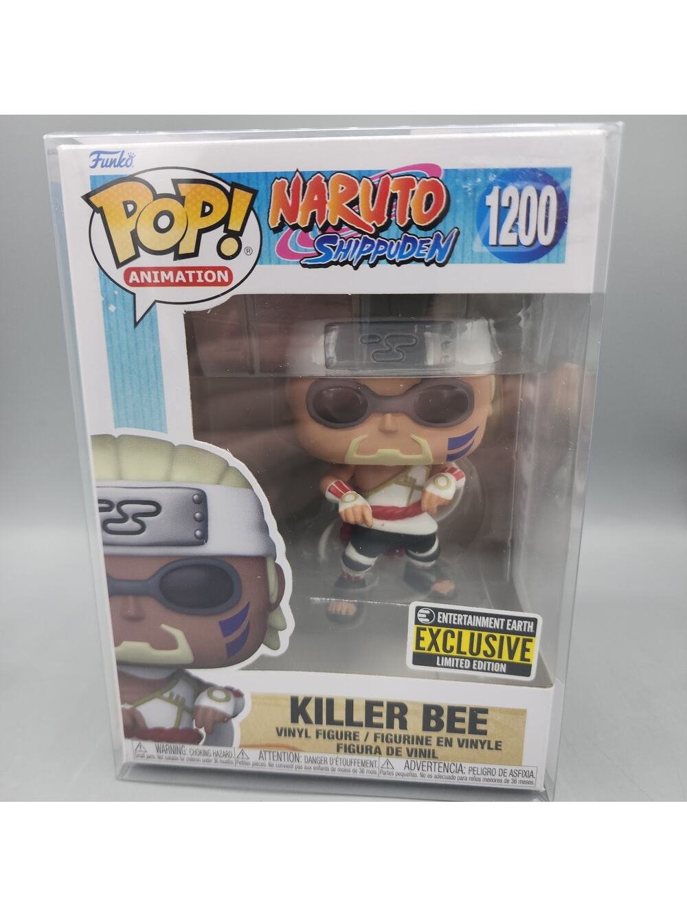 Funko Pop! Naruto Shippuden 1200 Killer Bee Entertainment Earth Exclusive